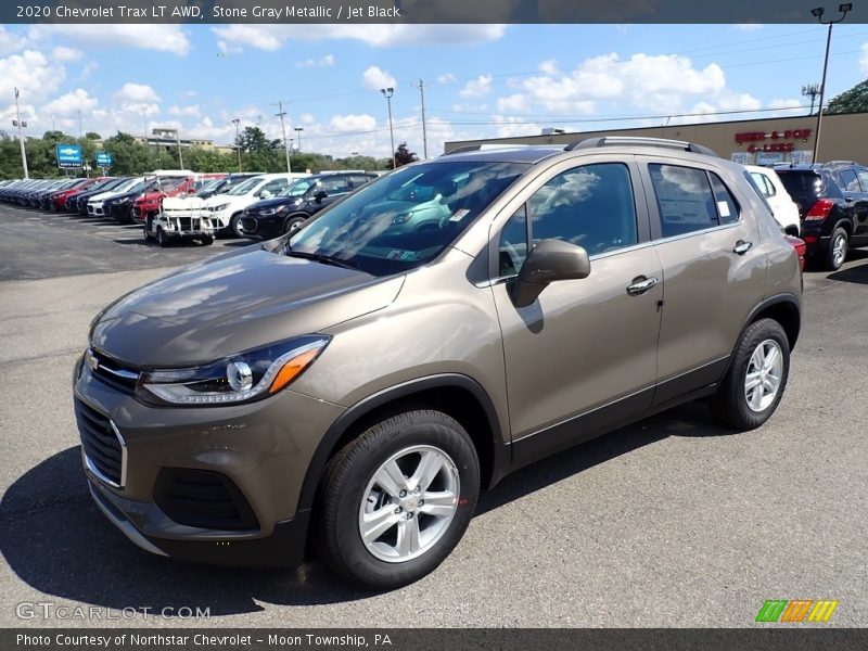 Stone Gray Metallic / Jet Black 2020 Chevrolet Trax LT AWD