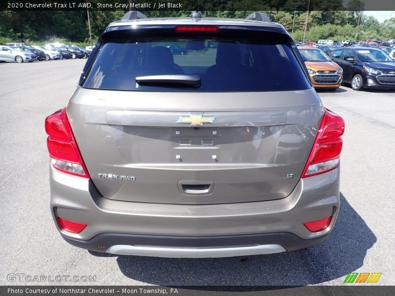 Stone Gray Metallic / Jet Black 2020 Chevrolet Trax LT AWD