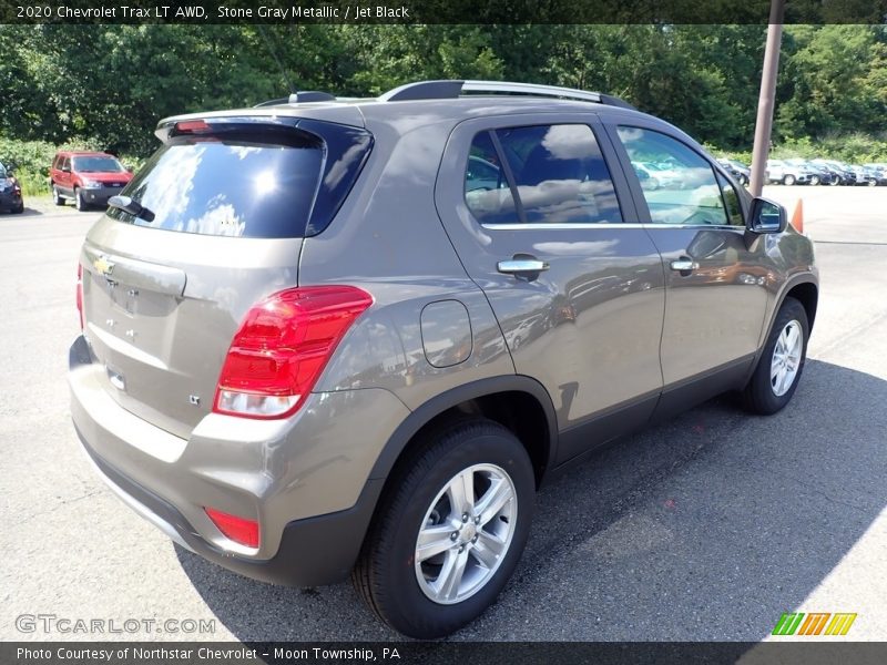 Stone Gray Metallic / Jet Black 2020 Chevrolet Trax LT AWD