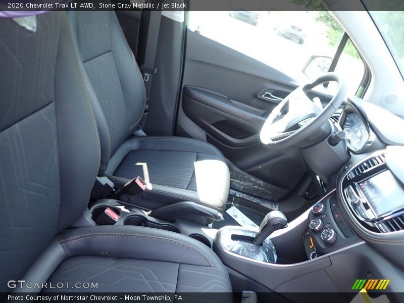 Stone Gray Metallic / Jet Black 2020 Chevrolet Trax LT AWD