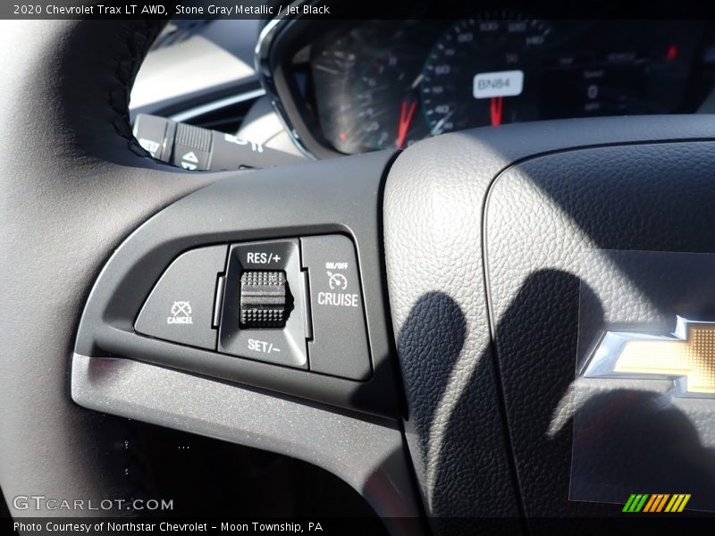 Stone Gray Metallic / Jet Black 2020 Chevrolet Trax LT AWD