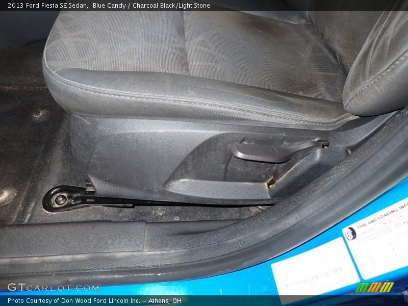 Blue Candy / Charcoal Black/Light Stone 2013 Ford Fiesta SE Sedan