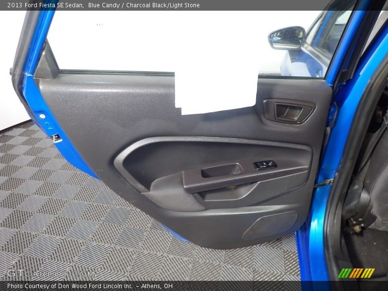 Blue Candy / Charcoal Black/Light Stone 2013 Ford Fiesta SE Sedan