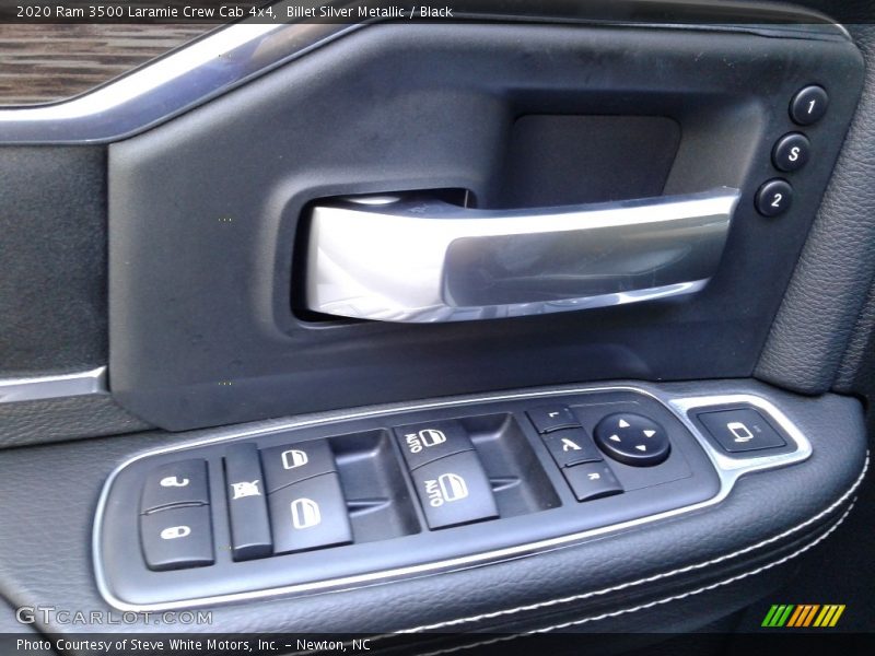 Controls of 2020 3500 Laramie Crew Cab 4x4