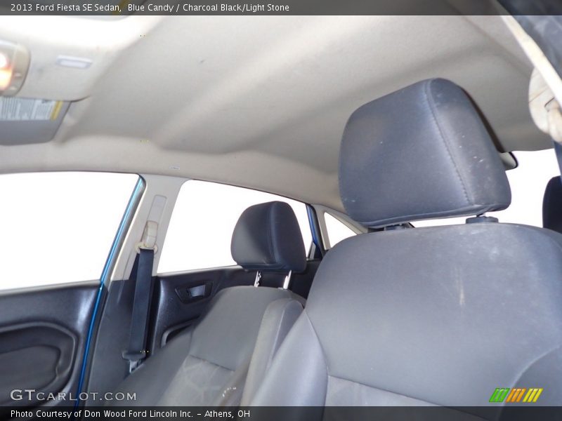 Blue Candy / Charcoal Black/Light Stone 2013 Ford Fiesta SE Sedan