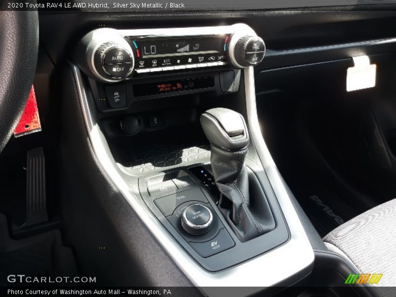 Silver Sky Metallic / Black 2020 Toyota RAV4 LE AWD Hybrid