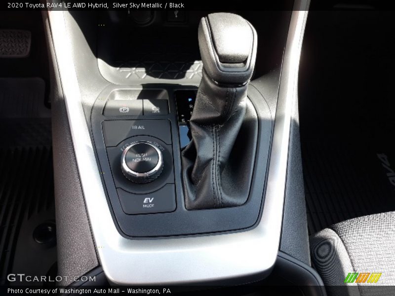 Silver Sky Metallic / Black 2020 Toyota RAV4 LE AWD Hybrid