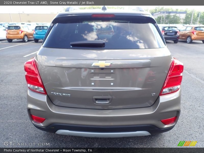 Stone Gray Metallic / Jet Black 2020 Chevrolet Trax LT AWD