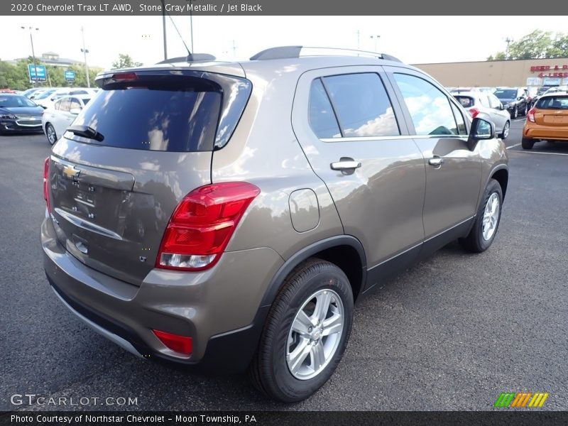 Stone Gray Metallic / Jet Black 2020 Chevrolet Trax LT AWD