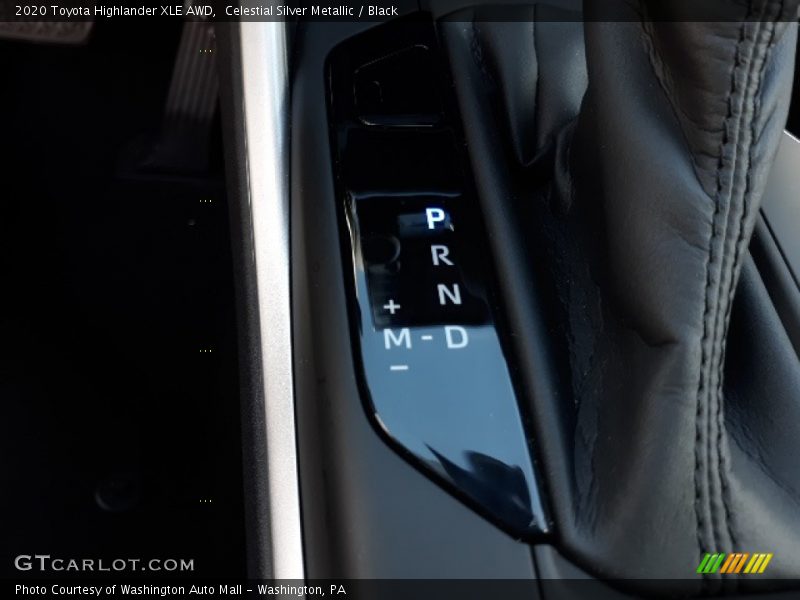 Celestial Silver Metallic / Black 2020 Toyota Highlander XLE AWD
