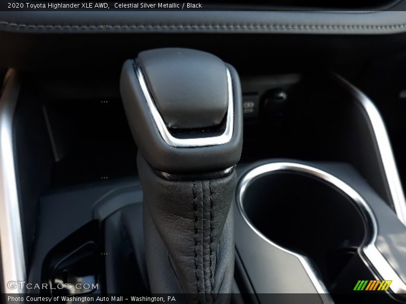 Celestial Silver Metallic / Black 2020 Toyota Highlander XLE AWD