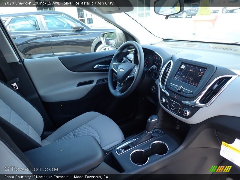 Silver Ice Metallic / Ash Gray 2020 Chevrolet Equinox LS AWD