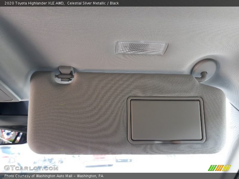 Celestial Silver Metallic / Black 2020 Toyota Highlander XLE AWD