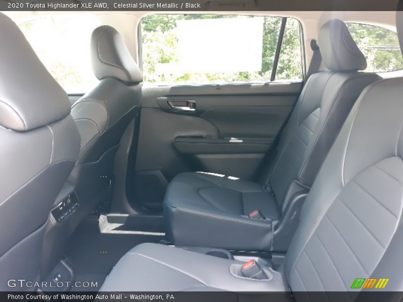 Celestial Silver Metallic / Black 2020 Toyota Highlander XLE AWD