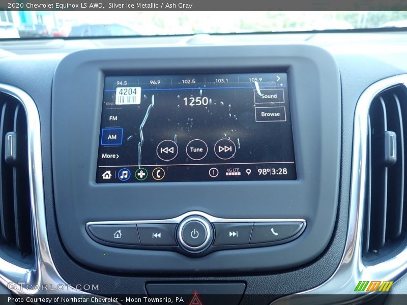 Silver Ice Metallic / Ash Gray 2020 Chevrolet Equinox LS AWD