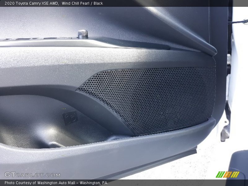 Wind Chill Pearl / Black 2020 Toyota Camry XSE AWD