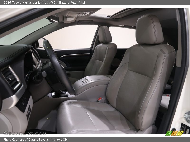 Blizzard Pearl / Ash 2016 Toyota Highlander Limited AWD