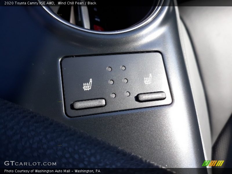 Wind Chill Pearl / Black 2020 Toyota Camry XSE AWD