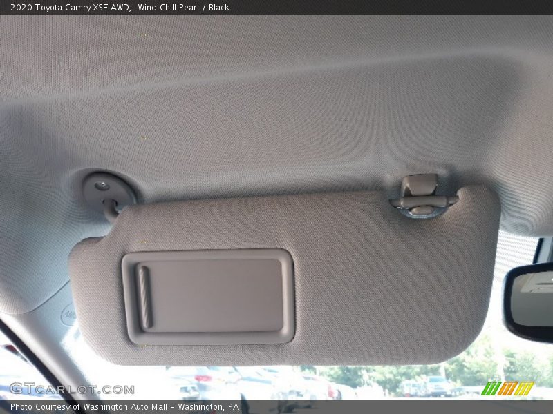 Wind Chill Pearl / Black 2020 Toyota Camry XSE AWD