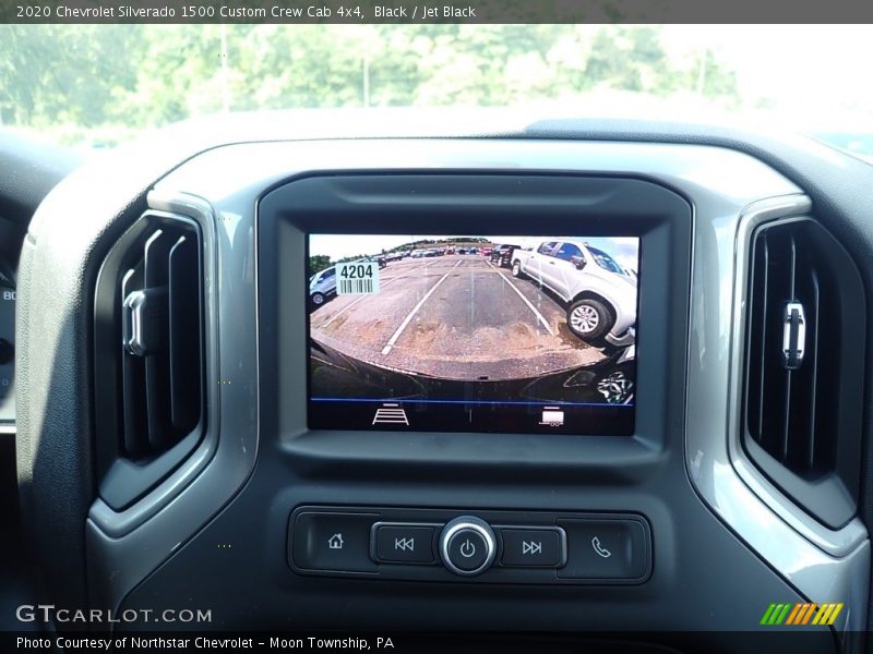 Black / Jet Black 2020 Chevrolet Silverado 1500 Custom Crew Cab 4x4