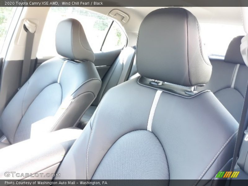 Wind Chill Pearl / Black 2020 Toyota Camry XSE AWD