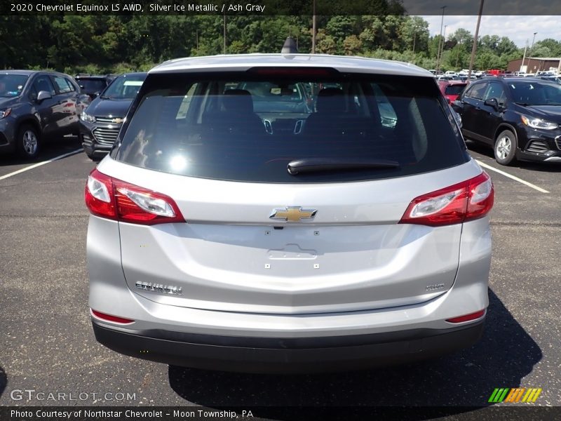 Silver Ice Metallic / Ash Gray 2020 Chevrolet Equinox LS AWD