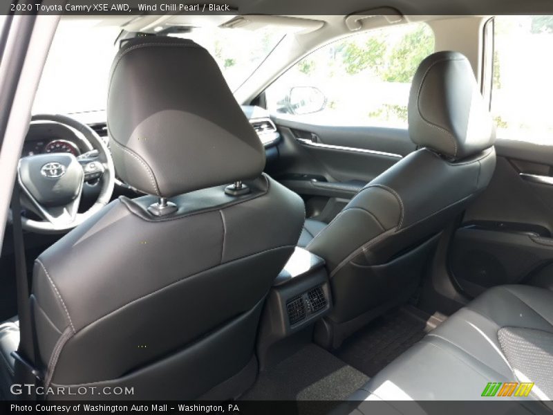 Wind Chill Pearl / Black 2020 Toyota Camry XSE AWD