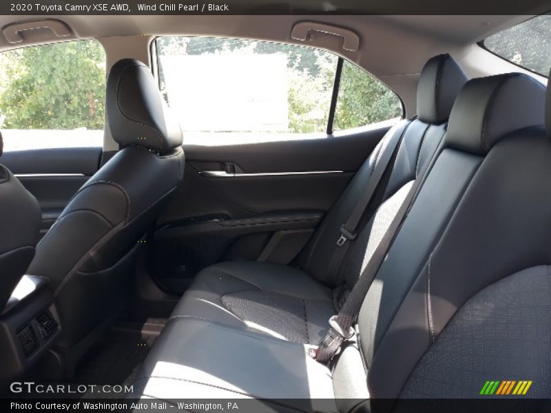 Wind Chill Pearl / Black 2020 Toyota Camry XSE AWD