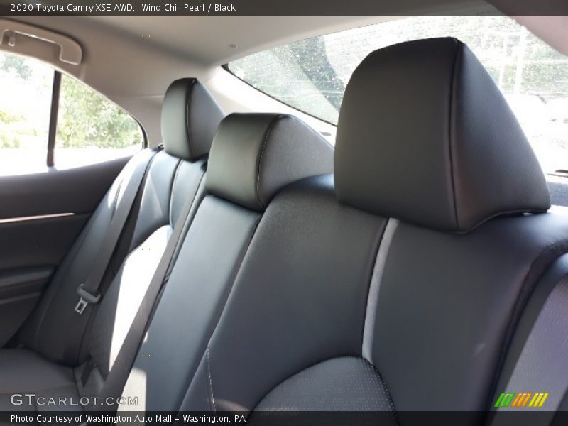 Wind Chill Pearl / Black 2020 Toyota Camry XSE AWD