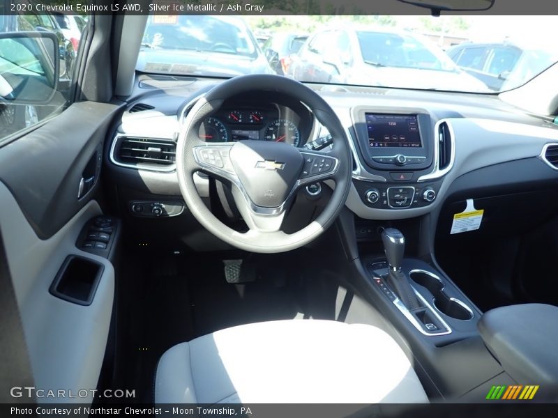 Silver Ice Metallic / Ash Gray 2020 Chevrolet Equinox LS AWD