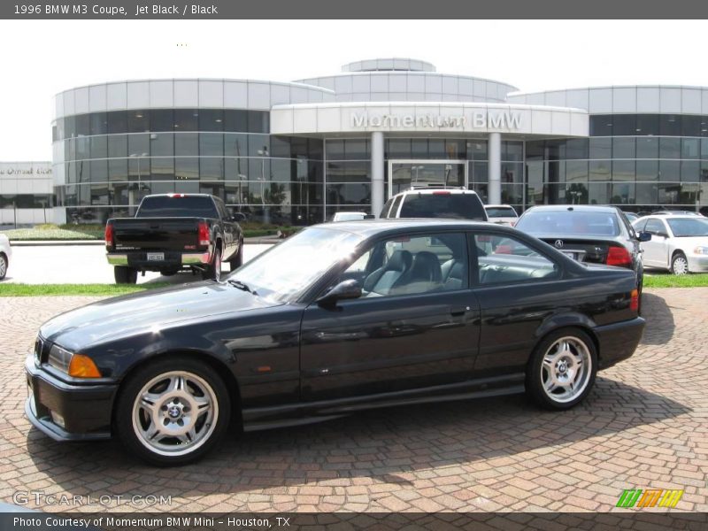 Jet Black / Black 1996 BMW M3 Coupe