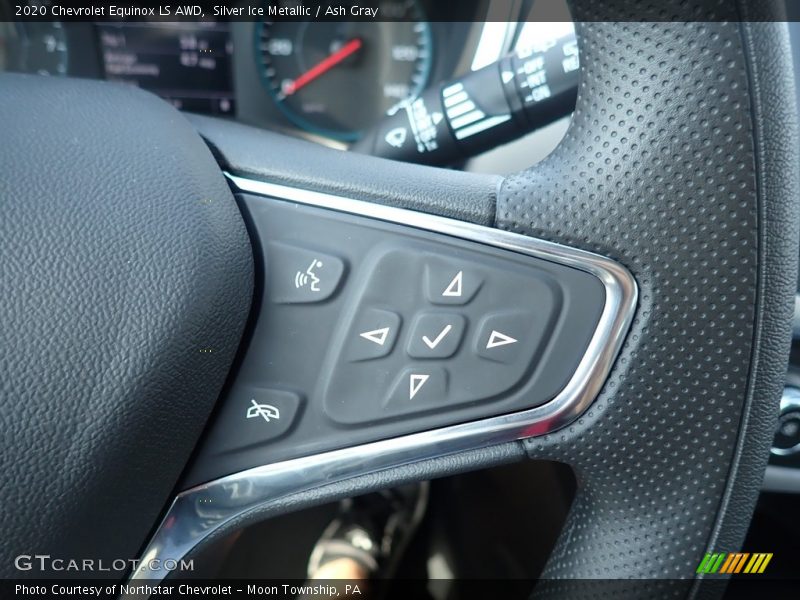 Silver Ice Metallic / Ash Gray 2020 Chevrolet Equinox LS AWD