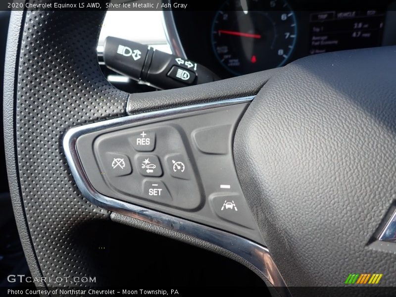 Silver Ice Metallic / Ash Gray 2020 Chevrolet Equinox LS AWD