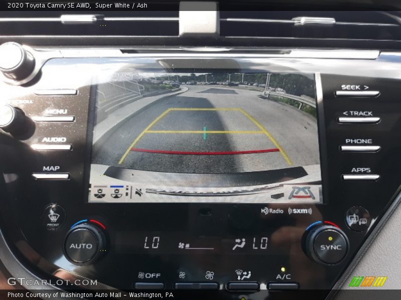 Super White / Ash 2020 Toyota Camry SE AWD