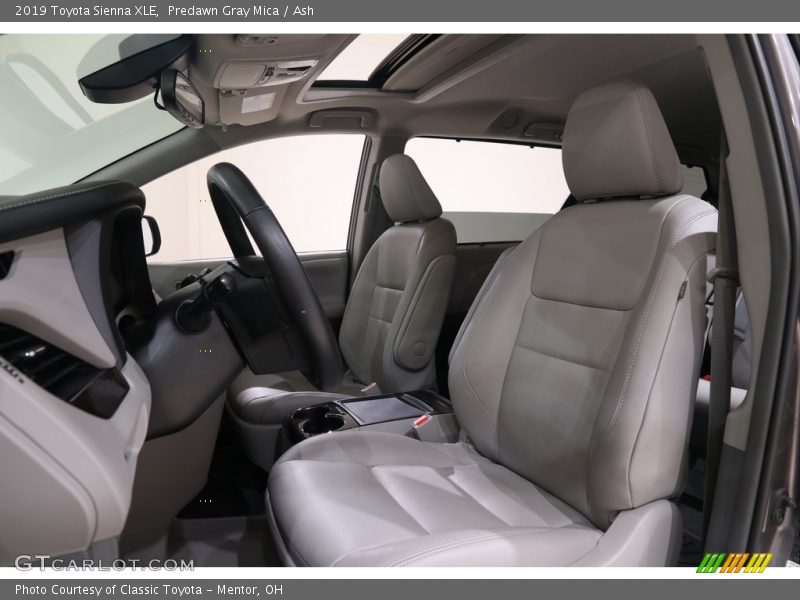 Predawn Gray Mica / Ash 2019 Toyota Sienna XLE