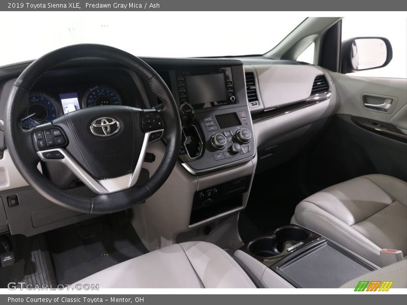 Predawn Gray Mica / Ash 2019 Toyota Sienna XLE