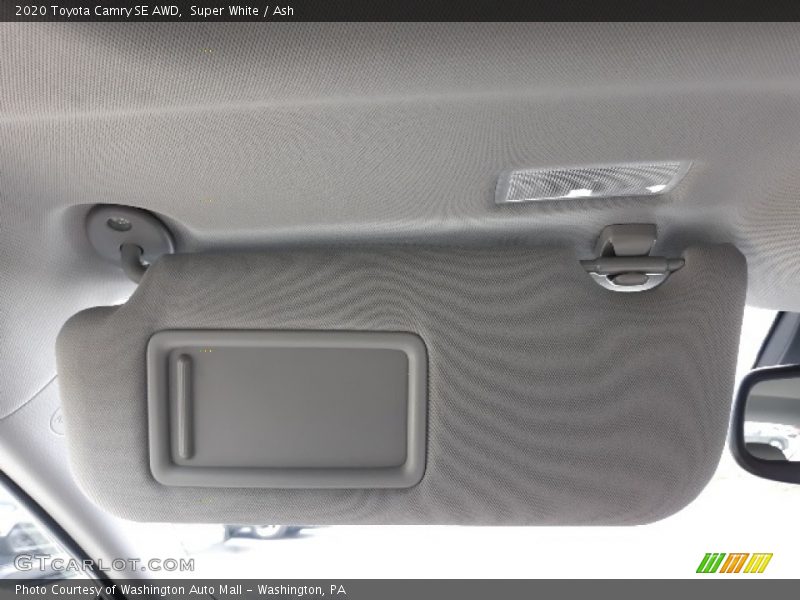 Super White / Ash 2020 Toyota Camry SE AWD