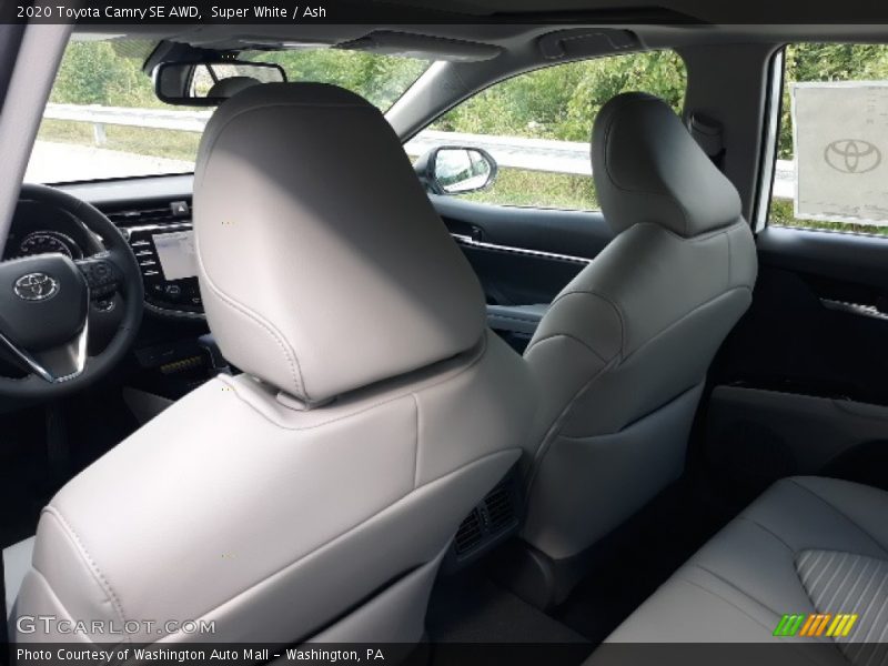 Super White / Ash 2020 Toyota Camry SE AWD