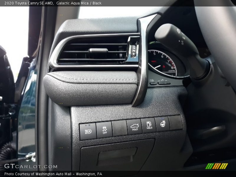 Galactic Aqua Mica / Black 2020 Toyota Camry SE AWD