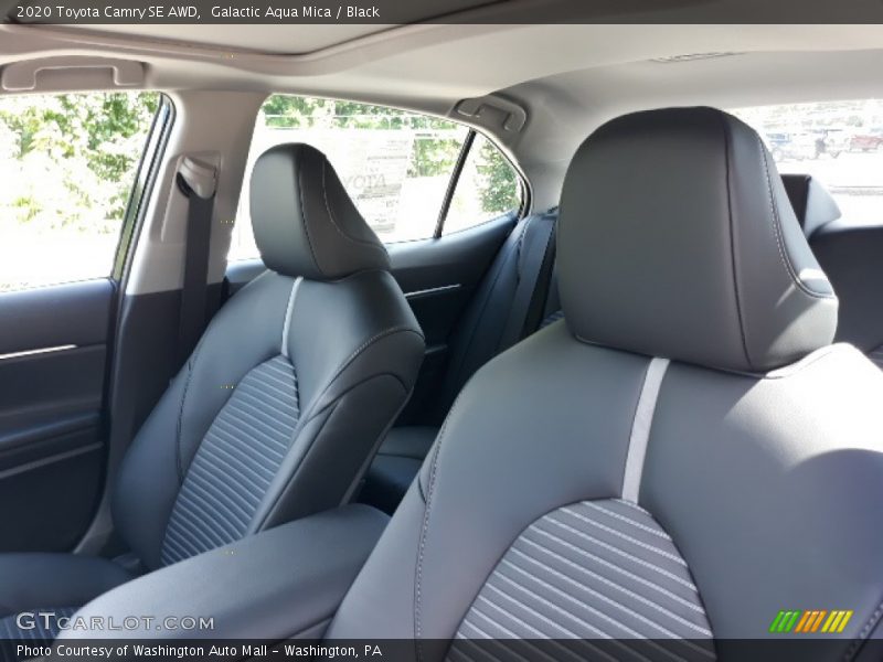Galactic Aqua Mica / Black 2020 Toyota Camry SE AWD