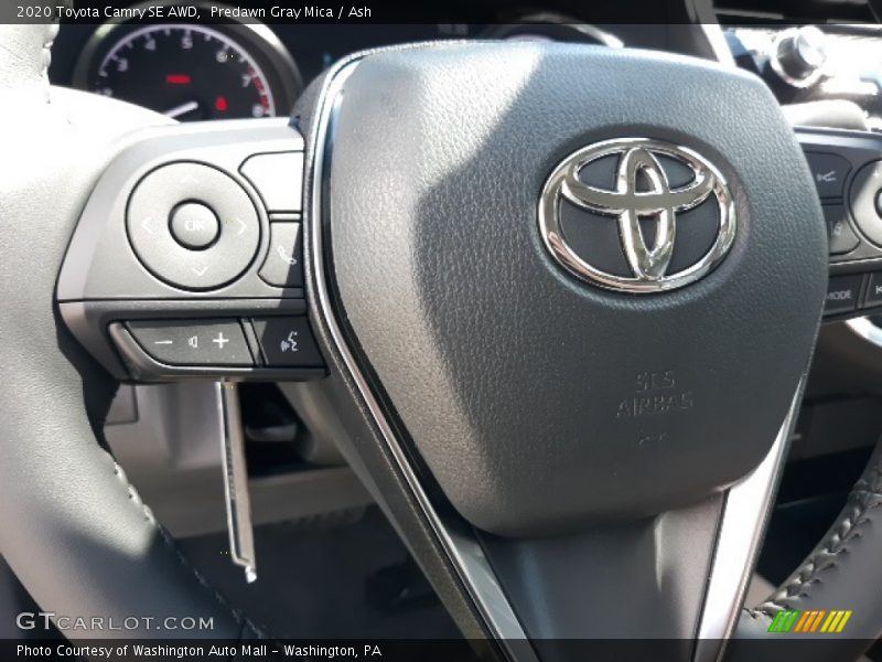 Predawn Gray Mica / Ash 2020 Toyota Camry SE AWD