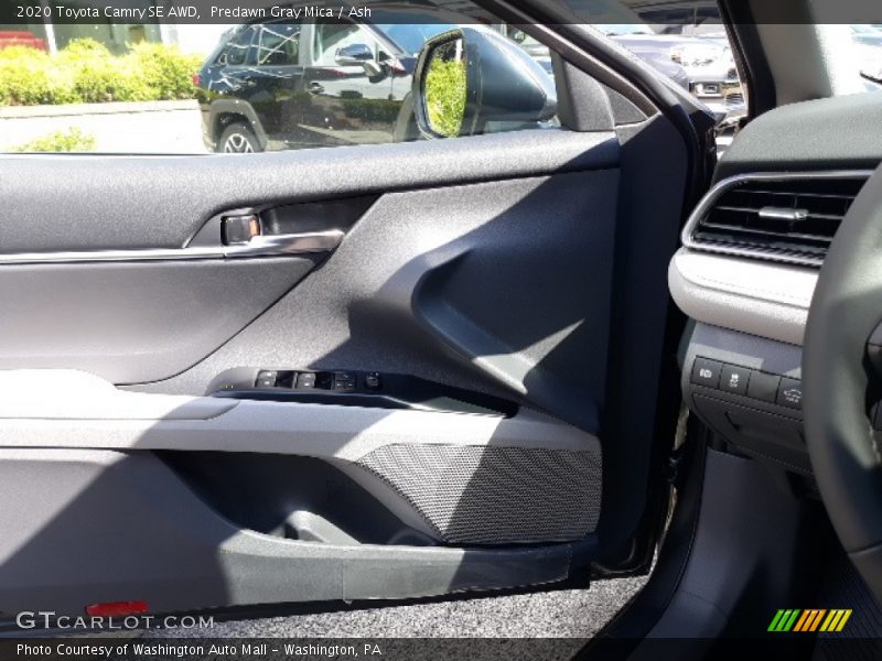Predawn Gray Mica / Ash 2020 Toyota Camry SE AWD