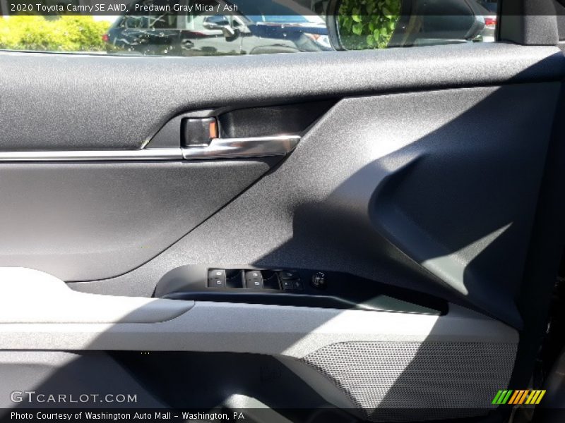 Predawn Gray Mica / Ash 2020 Toyota Camry SE AWD
