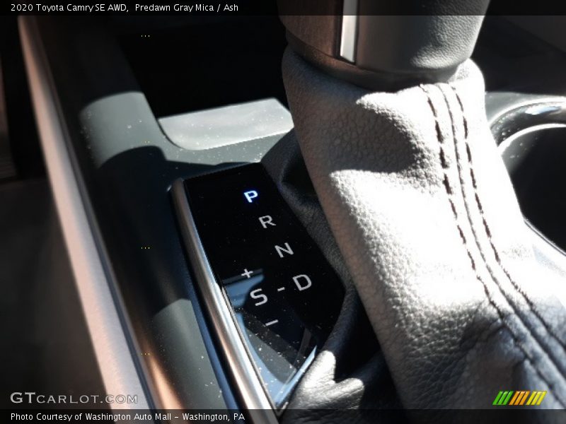 Predawn Gray Mica / Ash 2020 Toyota Camry SE AWD