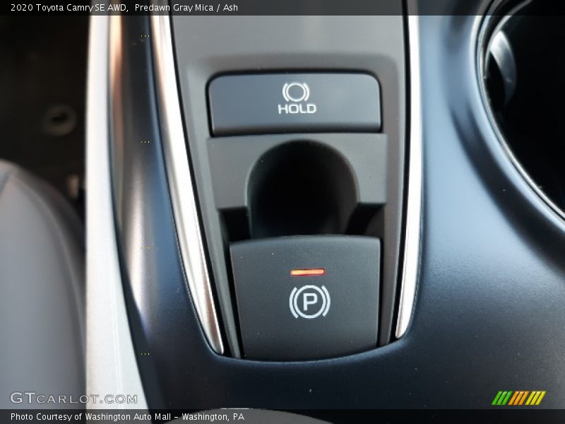 Predawn Gray Mica / Ash 2020 Toyota Camry SE AWD