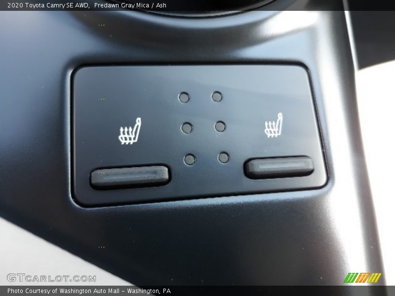 Predawn Gray Mica / Ash 2020 Toyota Camry SE AWD