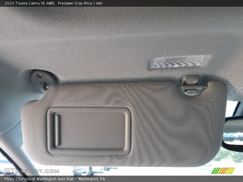 Predawn Gray Mica / Ash 2020 Toyota Camry SE AWD