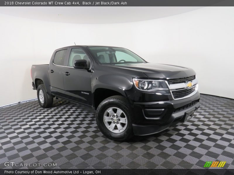 Black / Jet Black/Dark Ash 2018 Chevrolet Colorado WT Crew Cab 4x4