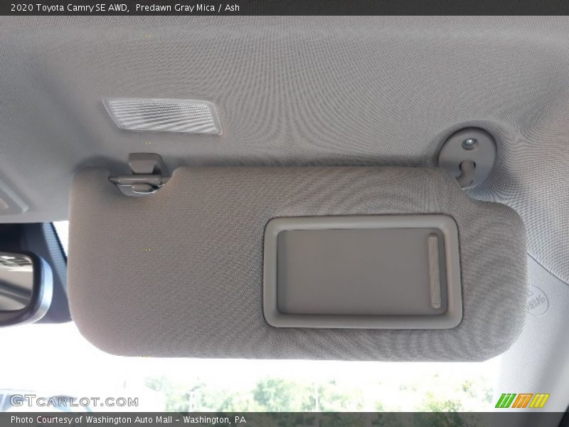 Predawn Gray Mica / Ash 2020 Toyota Camry SE AWD