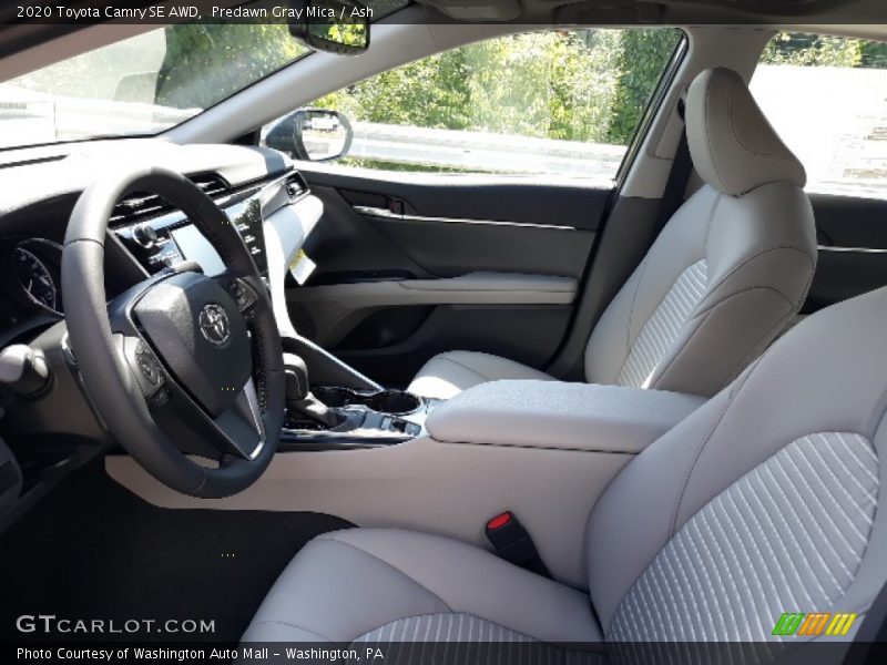 Predawn Gray Mica / Ash 2020 Toyota Camry SE AWD